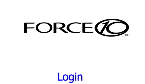 Force10 Login Logo